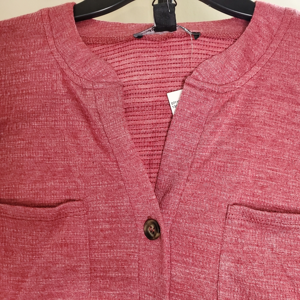 Cable & Gauge Pink Button Down Long Sleeve Large - Picture 7 of 9